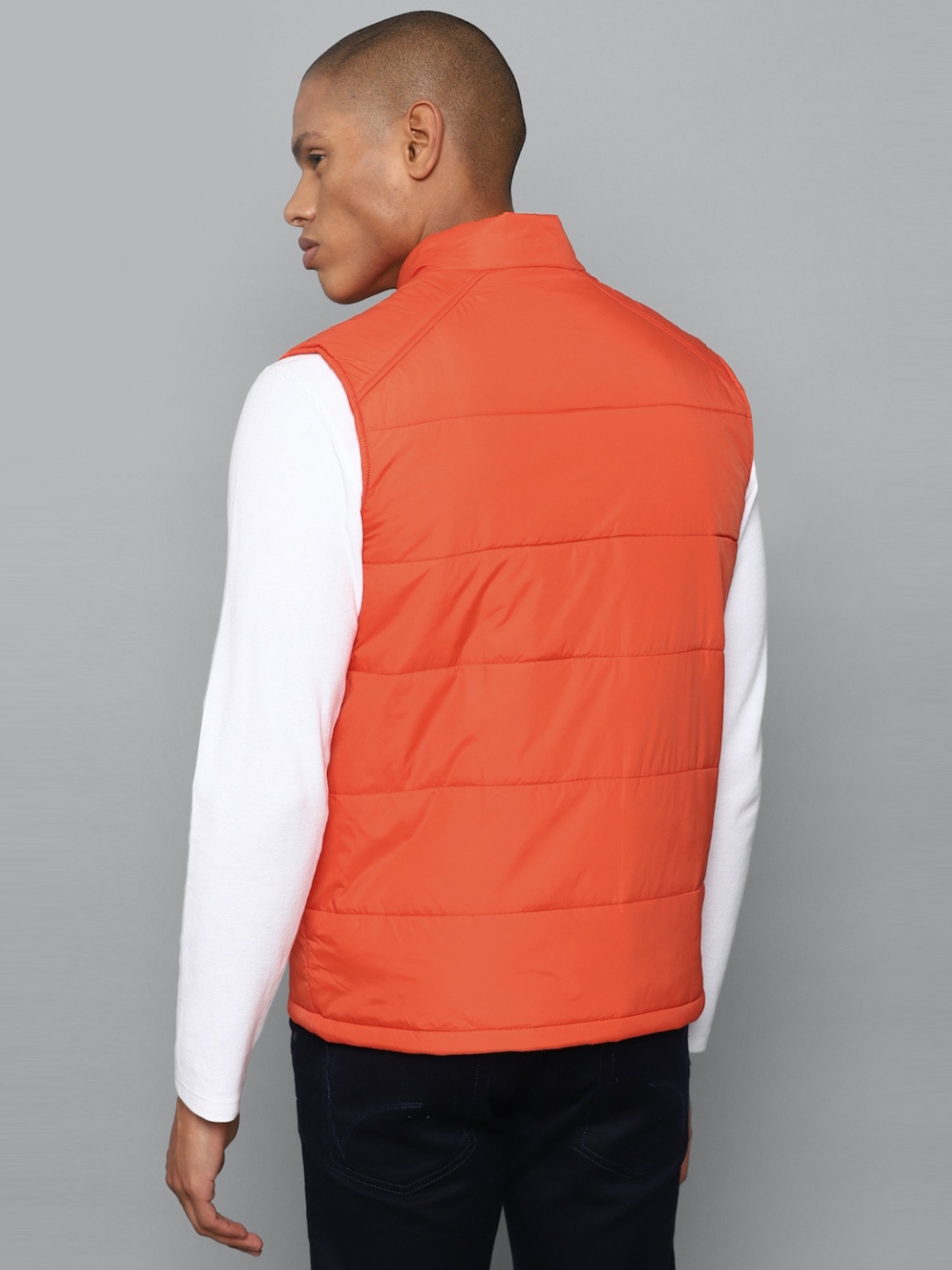 Buy Allen Solly Grey Cotton Regular Fit Quilted Jackets for Mens Online @  Tata CLiQ