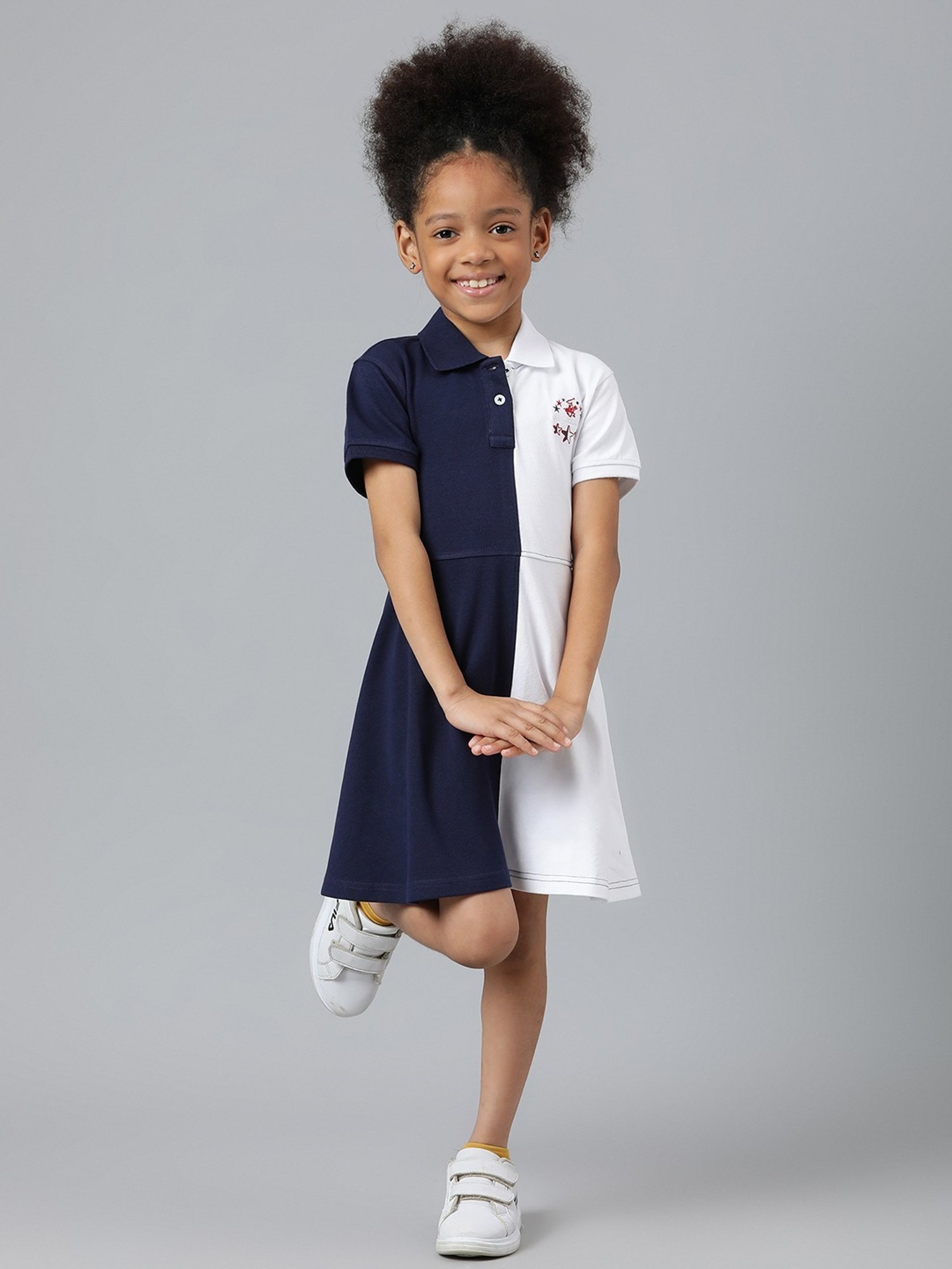 Girls polo shirt clearance dress