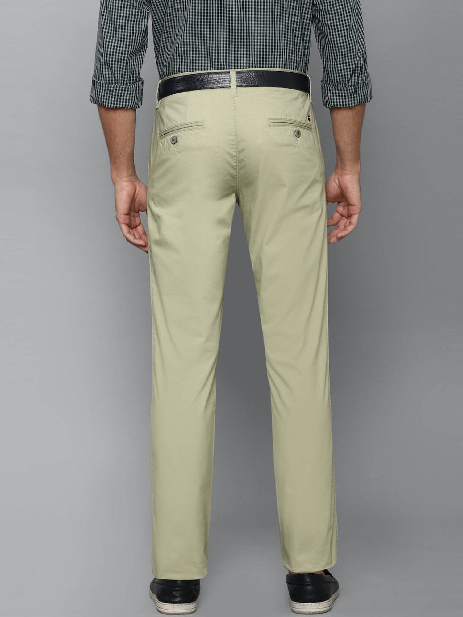 Buy Louis Philippe Men Grey Self Design Slim Fit Formal Trousers - Trousers  for Men 17857862 | Myntra