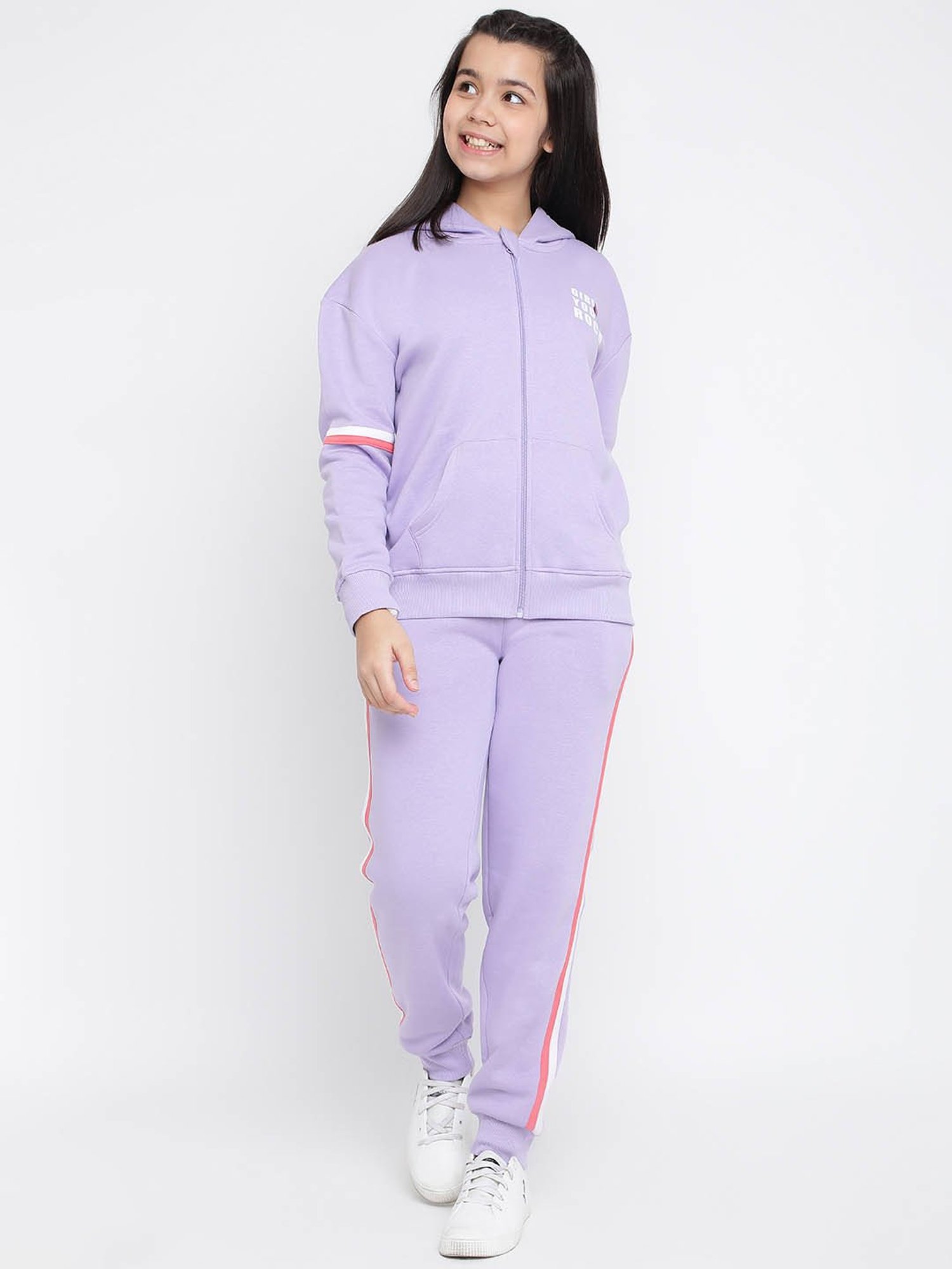 Lavender tracksuit sale