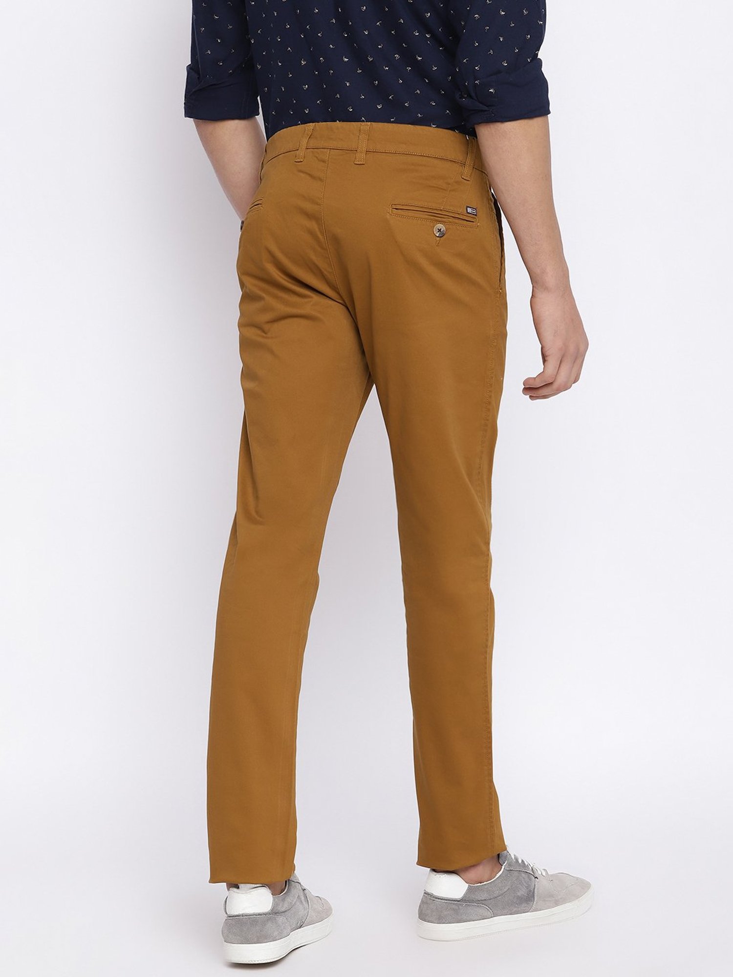 Klix Regular Fit Men Brown Trousers - Buy GOLD BROWN Klix Regular Fit Men  Brown Trousers Online at Best Prices in India | Flipkart.com