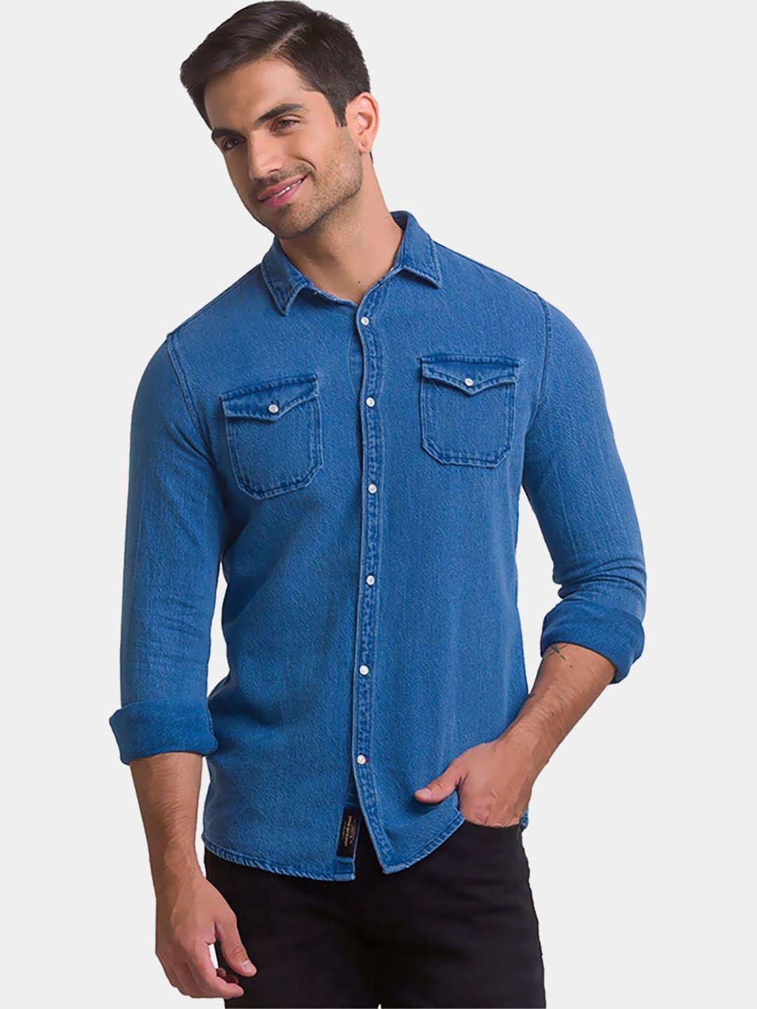 Being human 2024 denim shirts