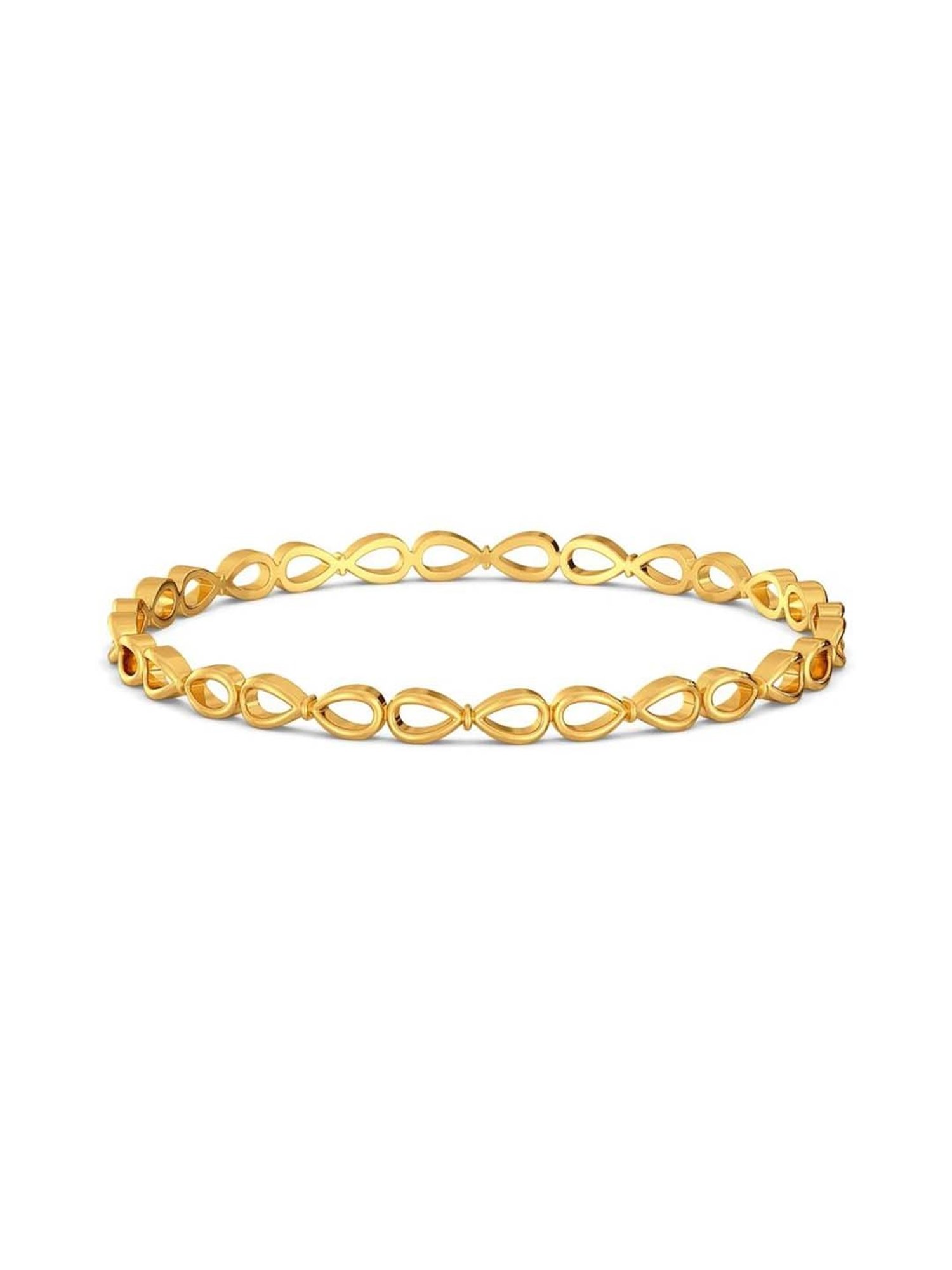 Buy Melorra 18k Gold & Diamond Knitly Attached Bracelet for Women Online At  Best Price @ Tata CLiQ