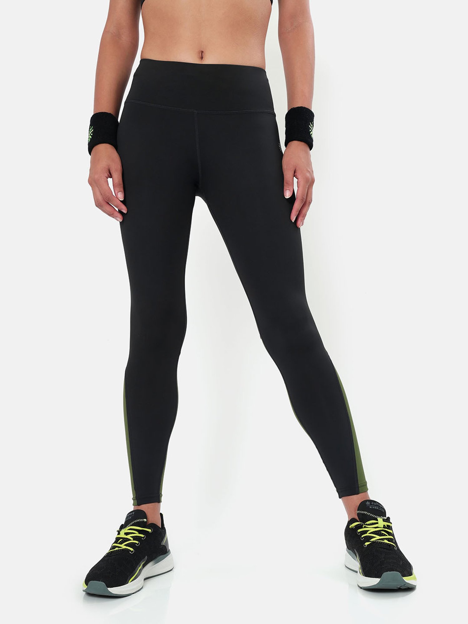 Buy Cultsport Black High Rise Tights for Women Online @ Tata CLiQ