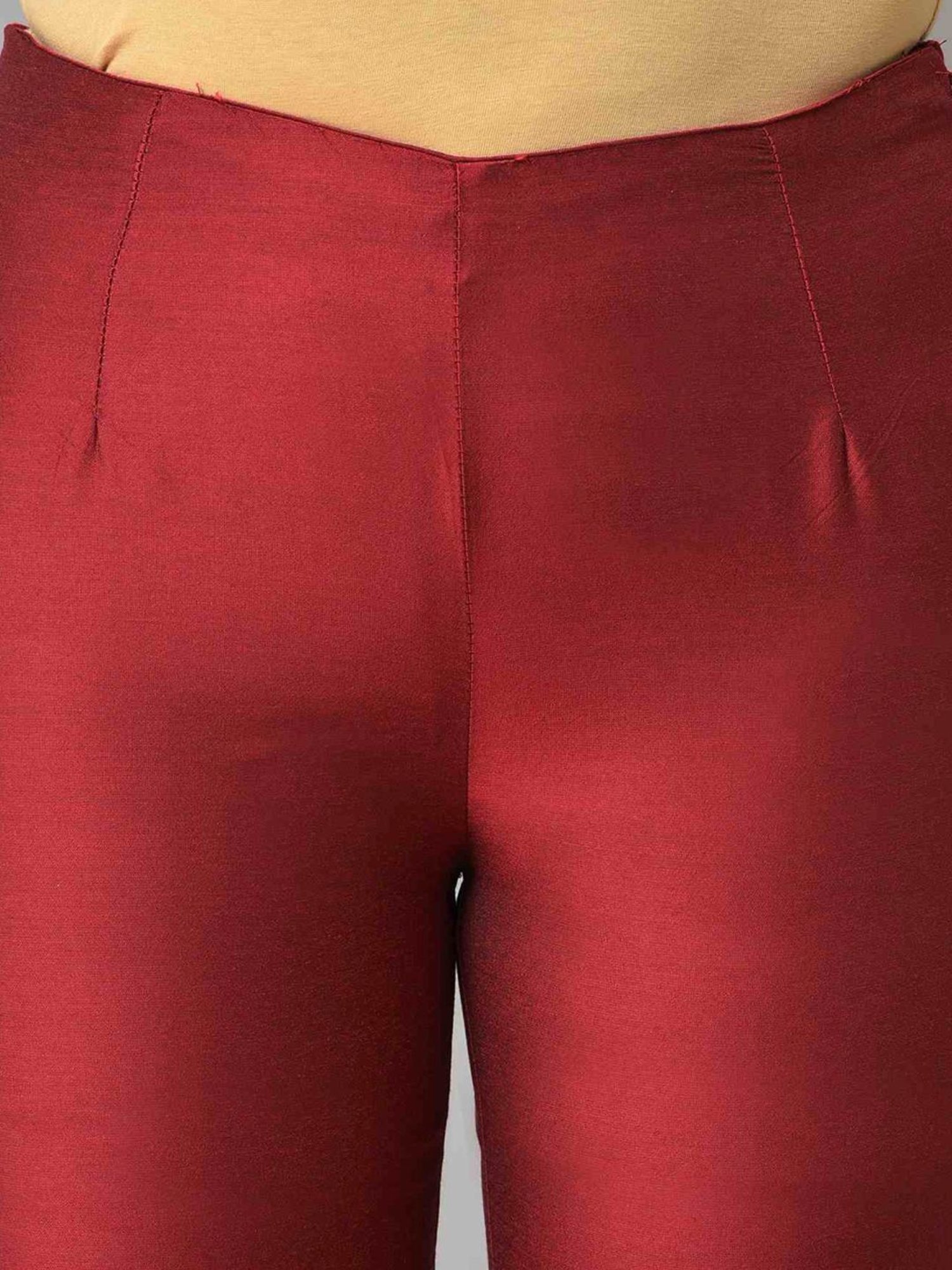 Buy Red Trousers & Pants for Women by Outryt Online