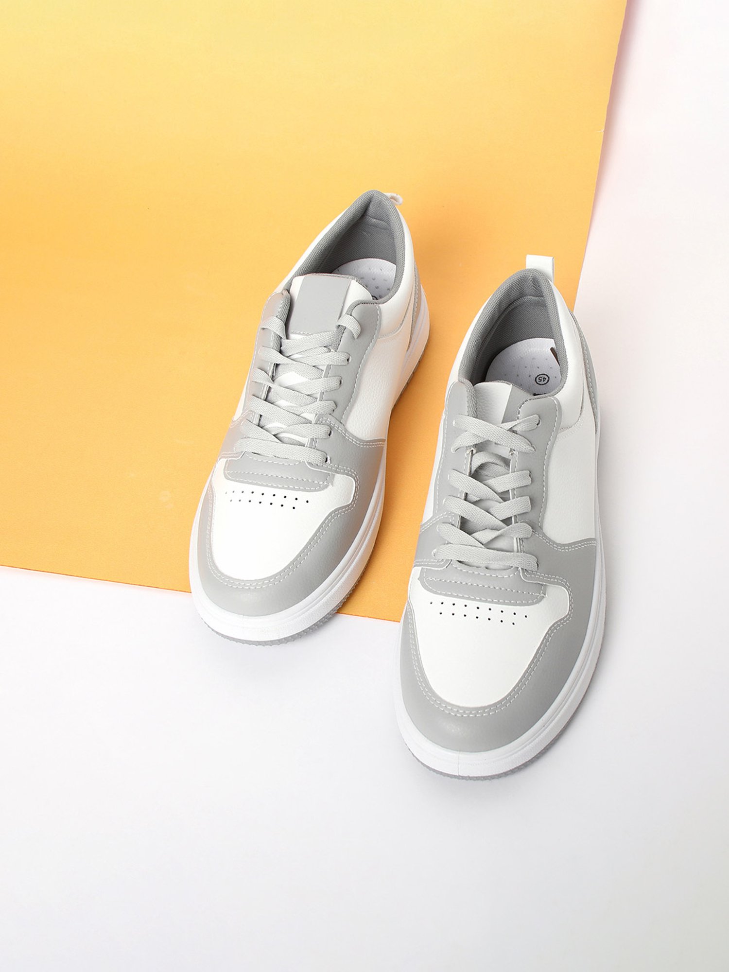 Buy Grey Sneakers for Men by FAUSTO Online | Ajio.com