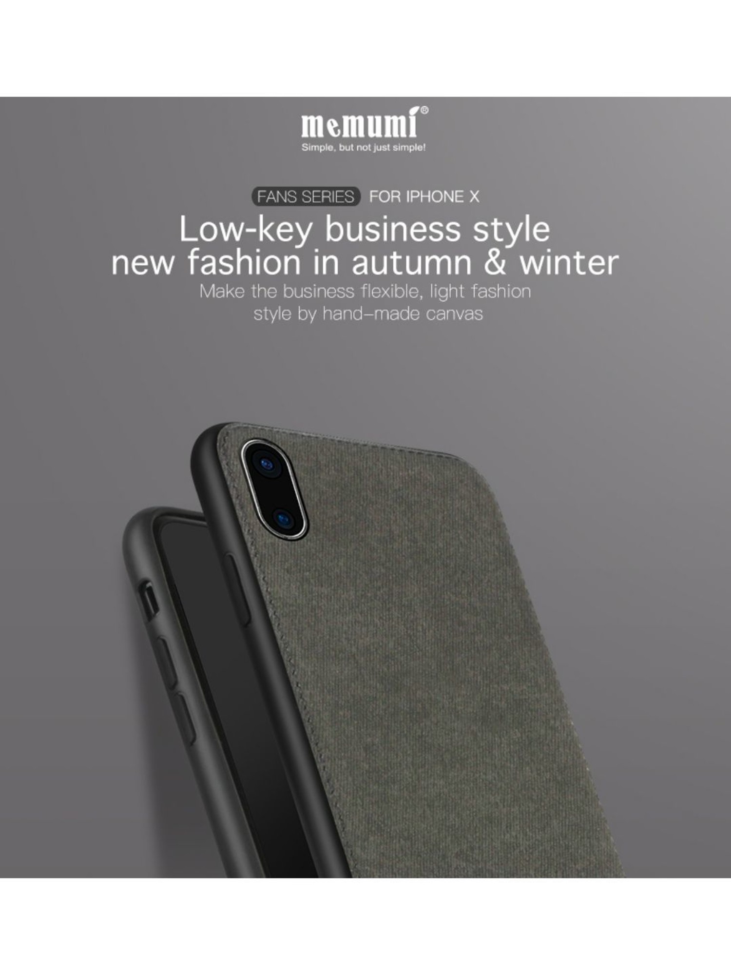 Luxury Leather Canvas Apple iPhone Samsung Galaxy Case