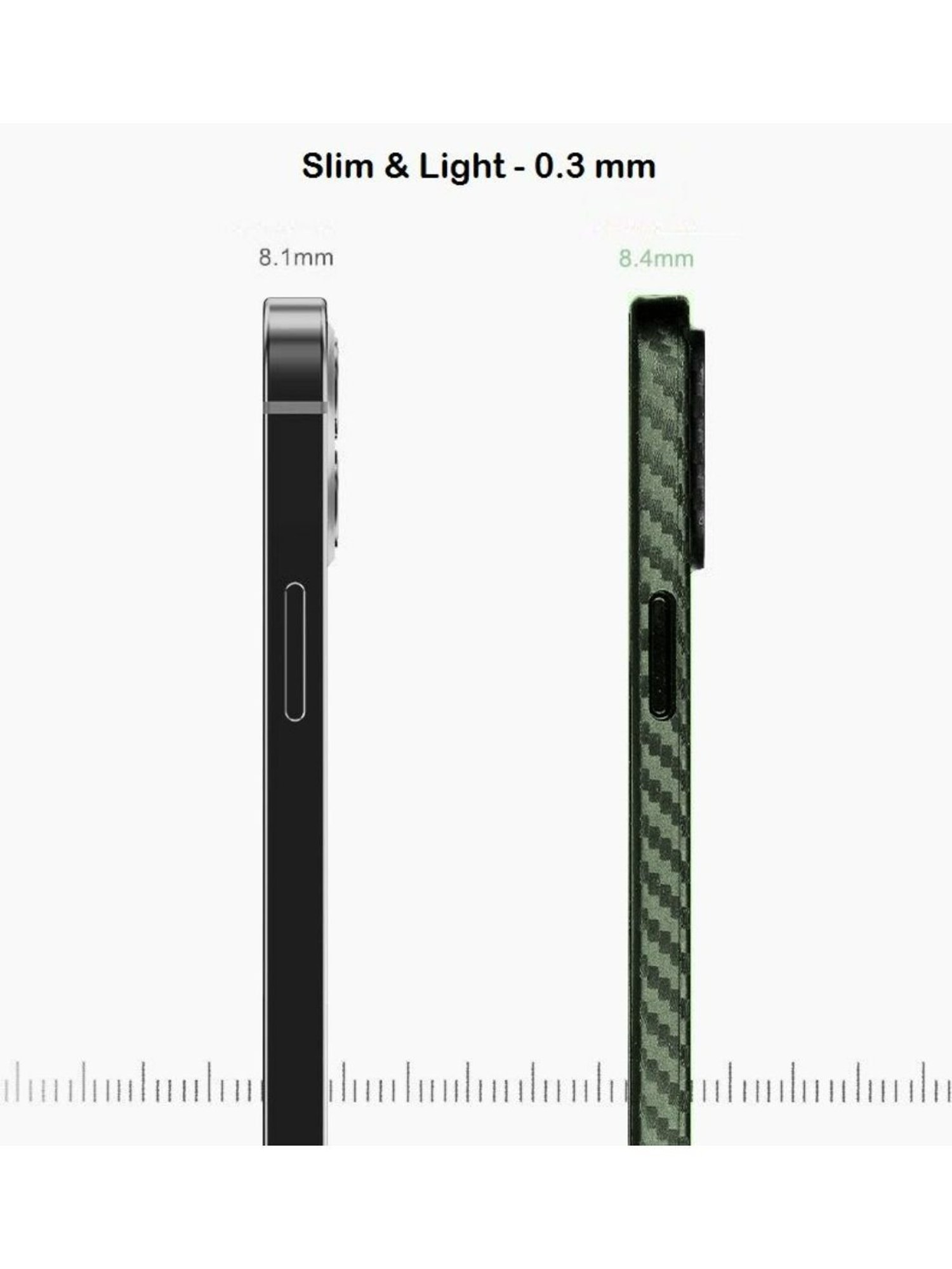 Memumi Case for iPhone 12 Ultra Slim 0.3mm Matte Back Cover for