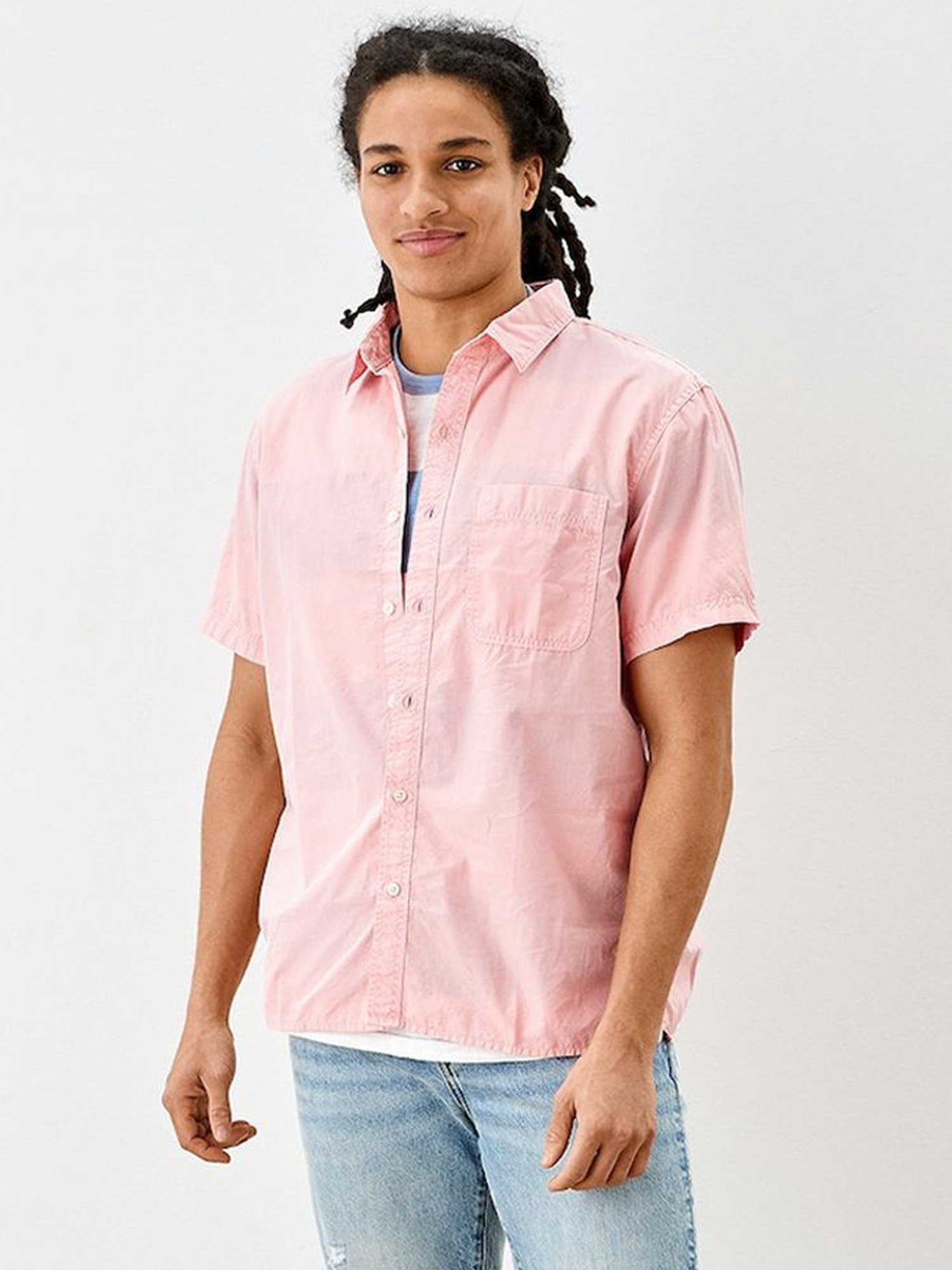 Buy American Eagle Outfitters Pink Shirts for Women Online @ Tata CLiQ