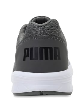 puma mens trigger black running shoes