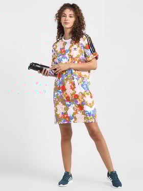 Buy Adidas Originals Multicolor Printed Dress for Women Online