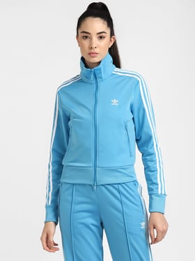 Adidas originals on sale light blue jacket