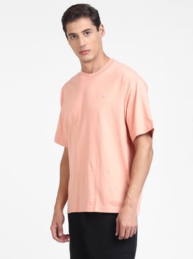 Buy Adidas Originals Peach Round Neck T-Shirt for Men's Online
