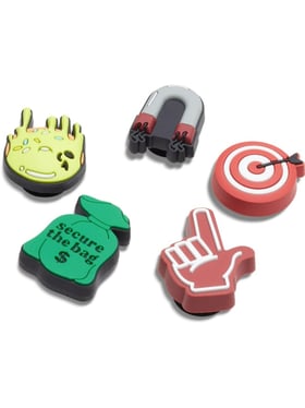 Buy Crocs Word Dude Multi Color Jibbitz Shoe Charm - Pack of