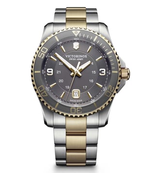 Victorinox on sale gold watch