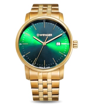 Wenger discount gold watch