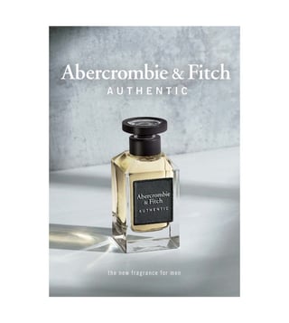 Abercrombie and fitch authentic best sale man 100ml