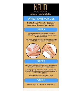 NEUD Combo Inhibitor Hair Remover Spray AfterHairRemoval Lotion   Official Brand Store everteen  NEUD  Nature Sure  ManSure