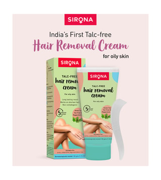 Sirona Bikini Line & Body Hair Removal Cream with Green Tea & Tea Tree - 50  gm from Sirona at best prices on Tata Beauty