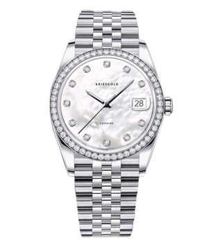 Women's Heritage Stainless Steel Grey Dial Watch