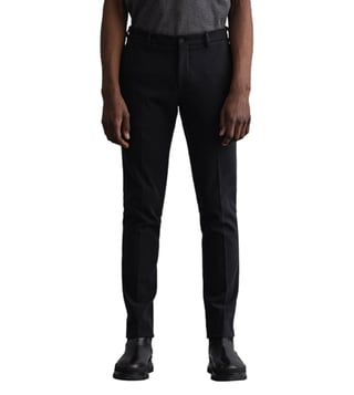 Buy Louis Philippe Black Trousers Online  808133  Louis Philippe
