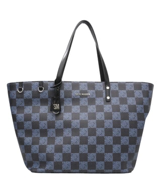 Louis+Vuitton+Neverfull+Tote+MM+Blue%2FWhite+Canvas for sale online