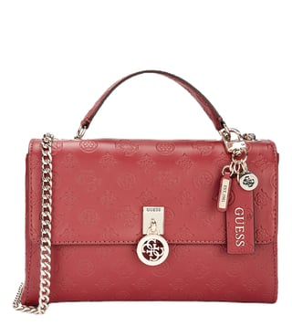 Guess on sale burgundy bag