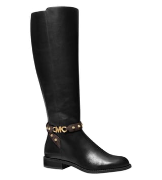 MICHAEL Michael Kors Black Farrah Studded Boots