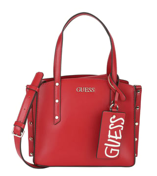 Guess hotsell red satchel