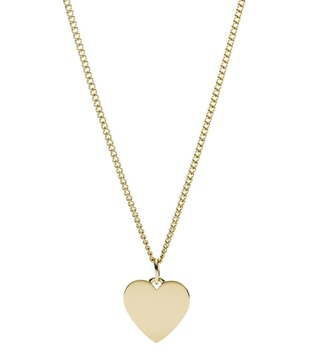 Buy Fossil Gold Vintage Iconic Necklace only at Tata CLiQ Luxury