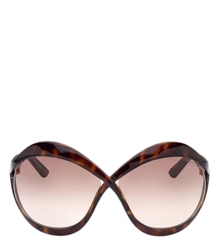 Buy Tom Ford Brown Butterfly Sunglasses for Women Online @ Tata CLiQ Luxury