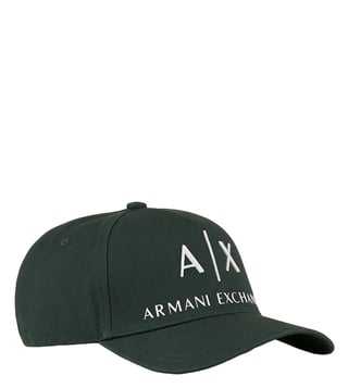 Buy Armani Exchange Green Maxi Logo Baseball Cap (Free Size) for Men Online  @ Tata CLiQ Luxury