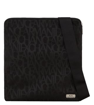 Buy Armani Exchange Black Large Crossbody Bag for Men Online @ Tata CLiQ  Luxury