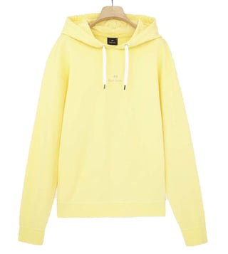 Buy PS Paul Smith Pale Yellow Regular Fit Hoodie for Men Online