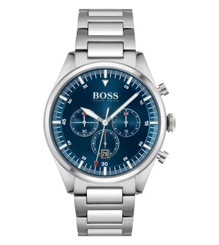 Online @ CLiQ BOSS for Luxury Buy 1513867 Men Pioneer Chronograph Watch Tata