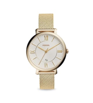 Fossil jacqueline watch online rose gold