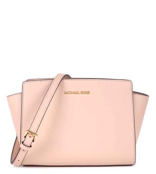 Buy MICHAEL Michael Kors Soft Pink Medium Selma Cross Body Bag for