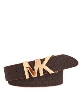 gold mk belt mens