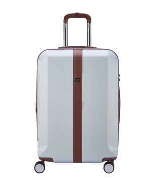 Delsey 2025 silver luggage