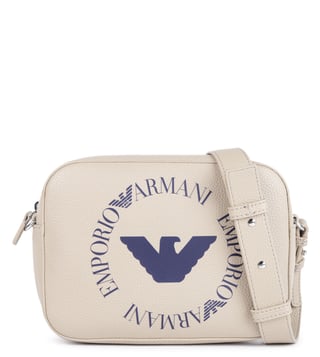 Buy Emporio Armani Tortora, Datt & Tempes Medium Cross Body Bag for Women  Online @ Tata CLiQ Luxury