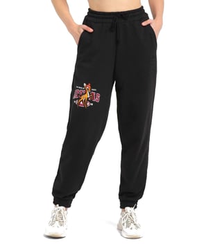 Adidas originals joggers on sale with logo embroidery black