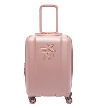 Buy DKNY ALIAS Blush Color Hard Luggage Trolly Cabin 20 Inches Online Tata CLiQ Luxury