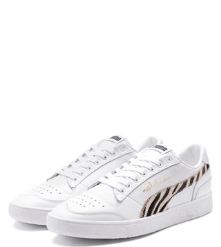 Buy Puma White Black Ralph Sampson Lo Wild Unisex Sneakers Online Tata CLiQ Luxury