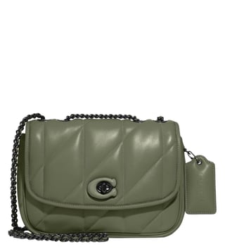 Coach army sale green bag