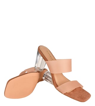 Buy Madden Girl by Steve Madden SM 1400 Nude Slide Sandals for