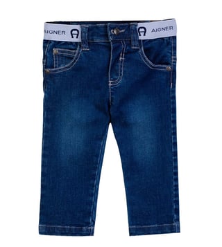 Buy Aigner Kids Blue Fitted Jeans Online Tata CLiQ Luxury