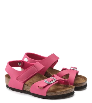 Buy Birkenstock Kids Fuchsia Tulip Colorado Ankle Strap Sandals