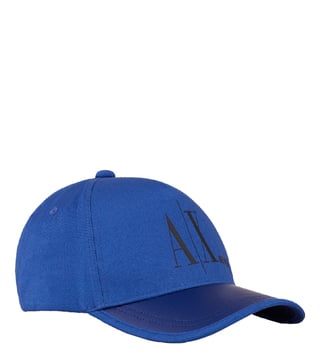 Buy Armani Exchange Blue Maxi Logo Baseball Cap (Free Size) for Men Online  @ Tata CLiQ Luxury