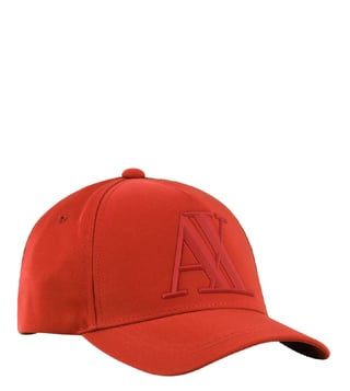 Buy Armani Exchange Orange Rubber Logo Baseball Cap (Free Size) for Men  Online @ Tata CLiQ Luxury