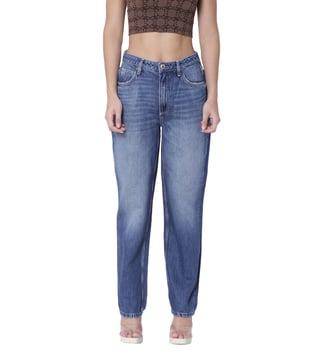low rise relaxed fit women's jeans
